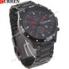 CURREN Аналоговые кварцевые наручные часы с индикацией даты  W5-8021A